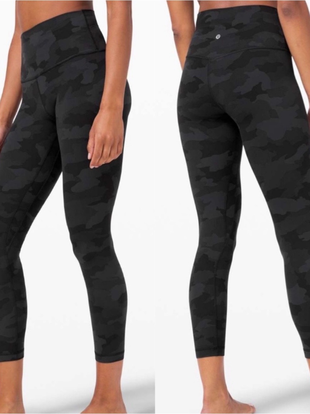 Lululemon Align Pant II 25" Heritage 365 Camo Deep Coal Multi 4